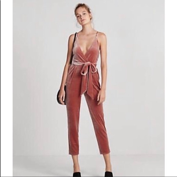 suede jumpsuit
